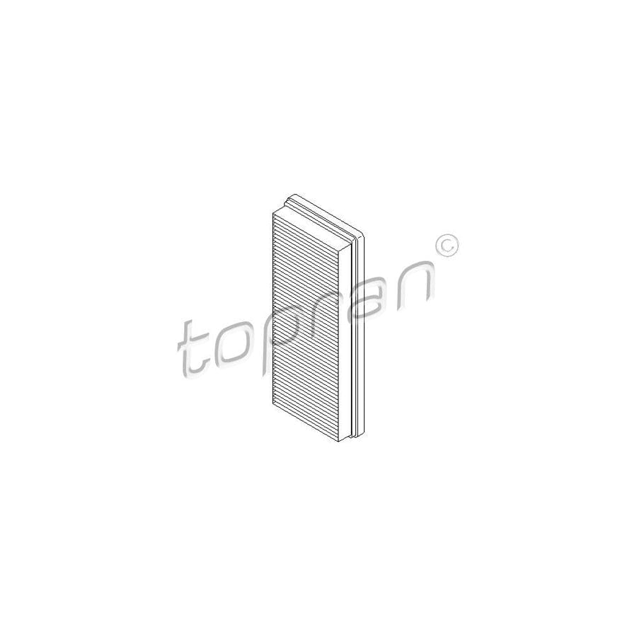 Topran 407 918 Air Filter For Smart Fortwo