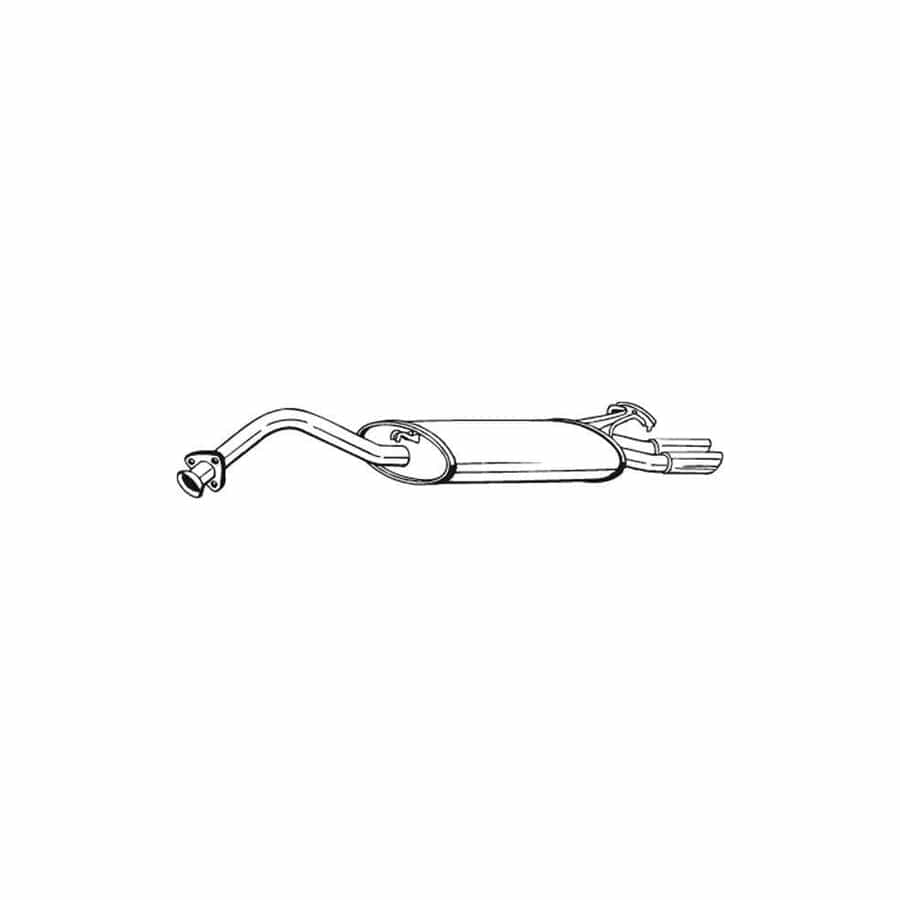 Bosal 278-147 Rear Silencer