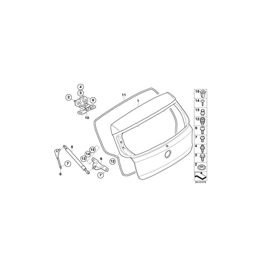 Genuine BMW 07147122217 F40 E81 F21 Hex Bolt With Washer M8X24 (Inc. X1 18dX, 118dX & 118i) | ML Performance US Car Parts
