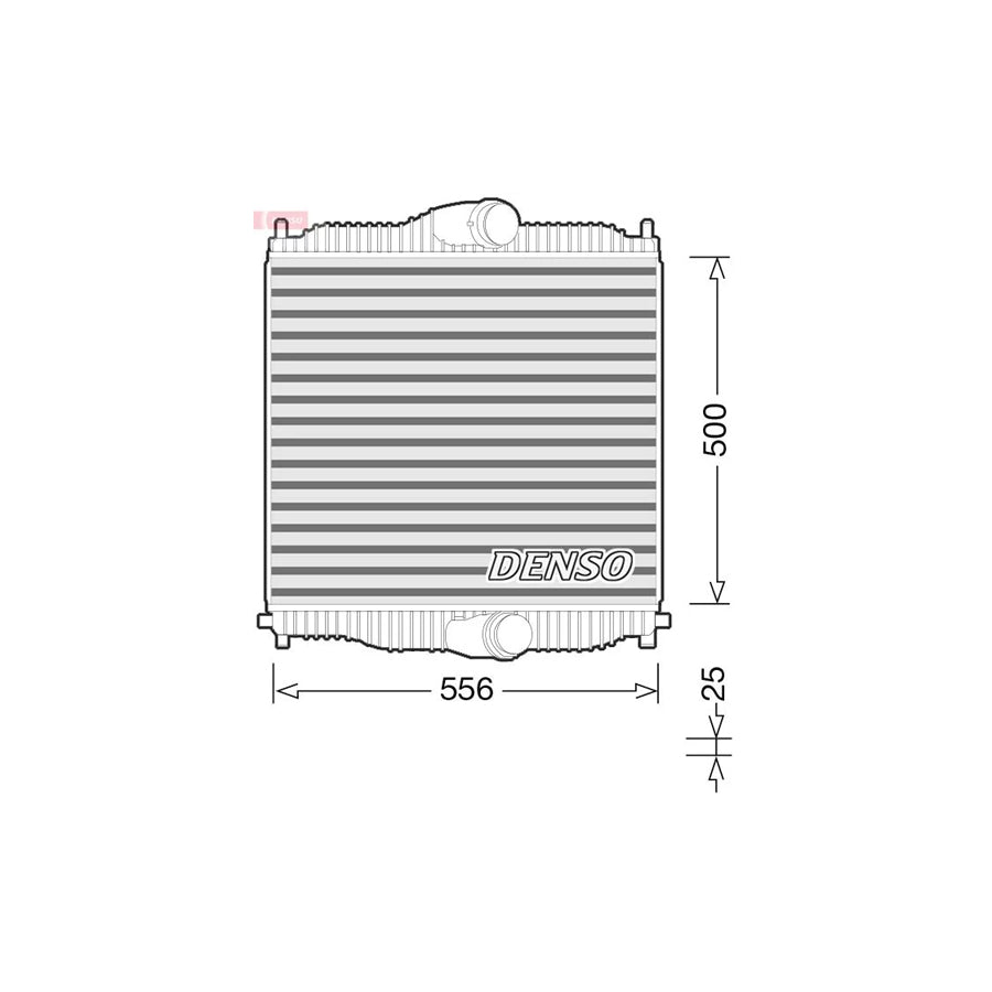DENSO DIT99002 Intercooler