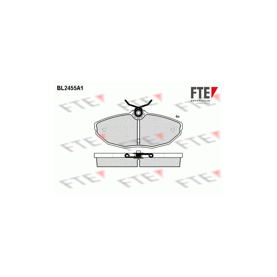 FTE 9010743 Brake Pad Set