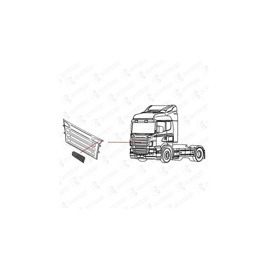 Covind Scr/144 Radiator Grille