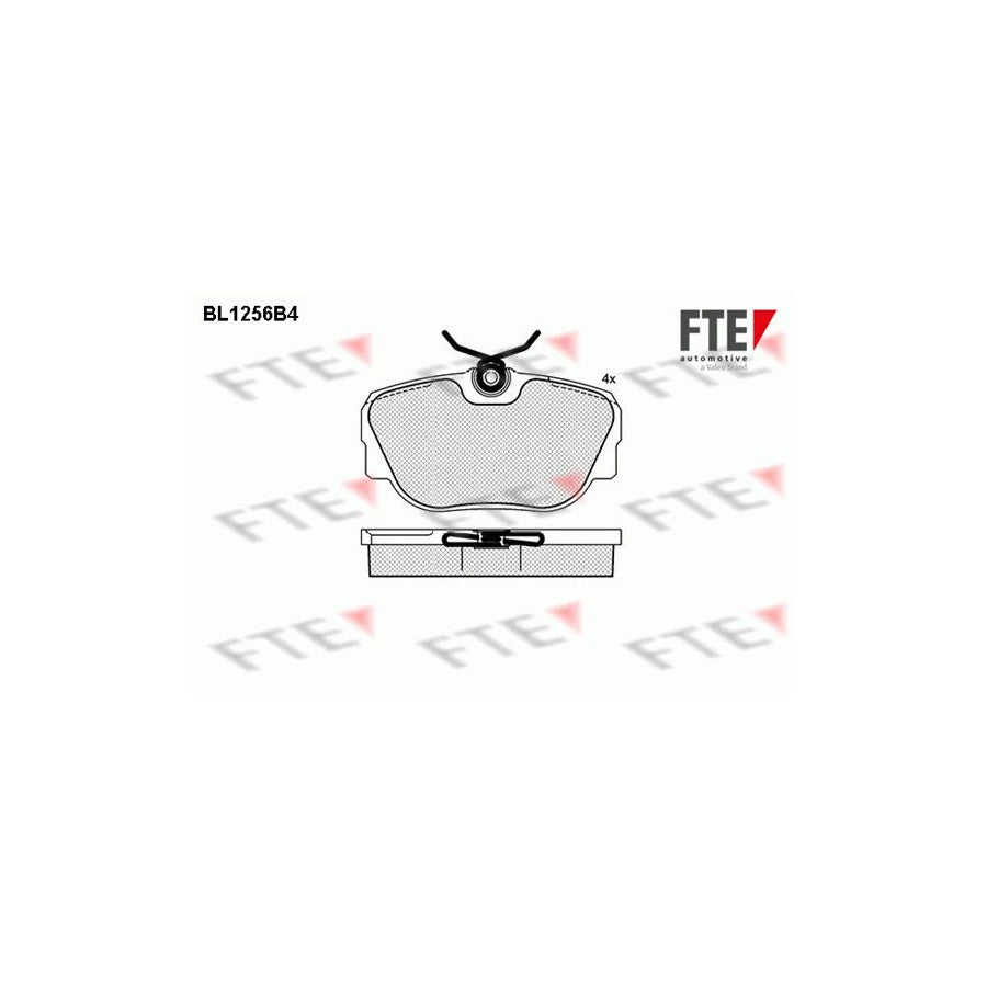 FTE Bl1256B4 Brake Pad Set