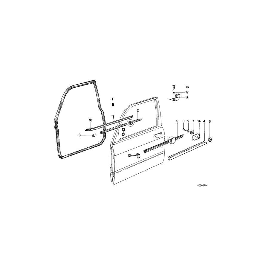 Genuine BMW 51211879099 E28 Clamp (Inc. 525i) | ML Performance US Car Parts