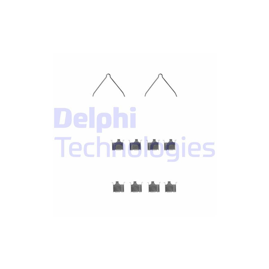 Delphi Lx0229 Accessory Kit, Disc Brake Pads