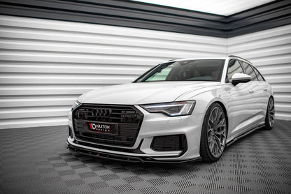 Maxton Design Audi A6 S-Line / S6 C8 Front Splitter V.3