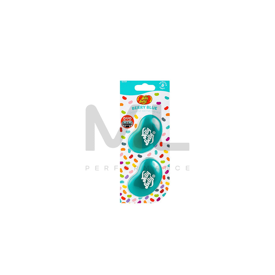 Jelly Belly Car Air Freshener - BerryBlue