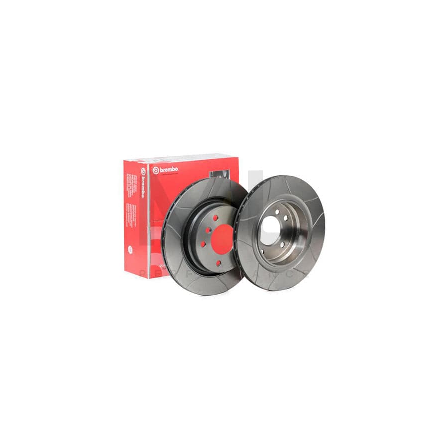 BREMBO MAX LINE 09.7702.75 Brake Disc for BMW 3 Series Internally Vented, Slotted, Coated, High-carbon, with bolts/screws | ML Performance Car Parts