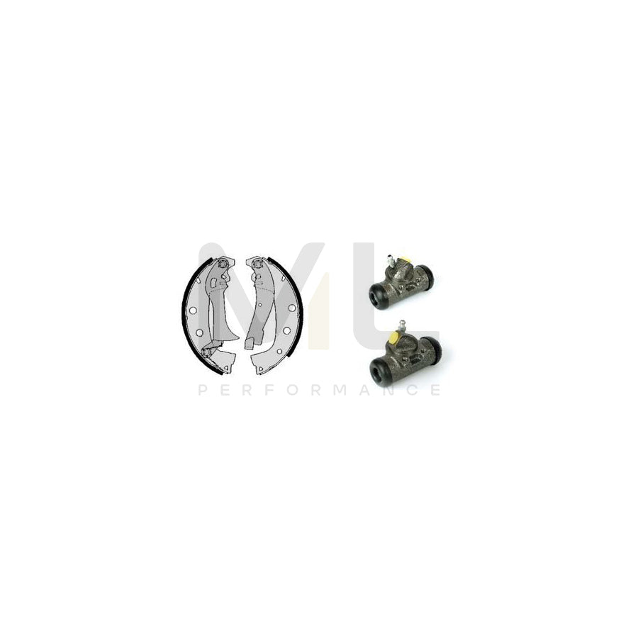 BREMBO STANDARD KIT H 68 004 Brake Shoe Set Ø: 229mm | ML Performance Car Parts