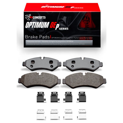 R1 Concepts R1 2019-2025 Freightliner Sprinter 1500 Rear R1 Optimum OE Pads & Hardware Kit