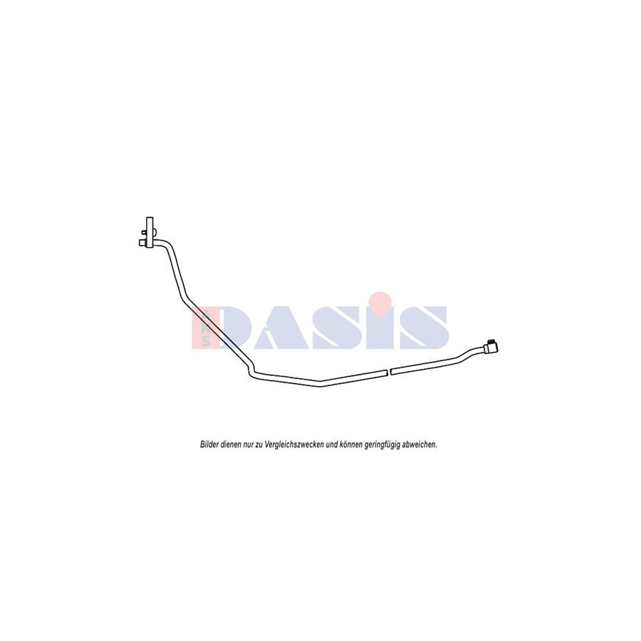 AKS Dasis 885805N High- / Low Pressure Line, Air Conditioning