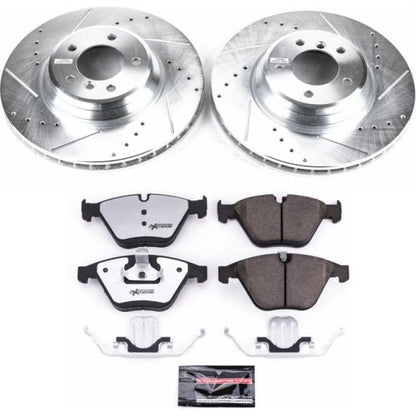 PowerStop Power Stop 11-13 BMW 335i xDrive Front Z26 Street Warrior Brake Kit