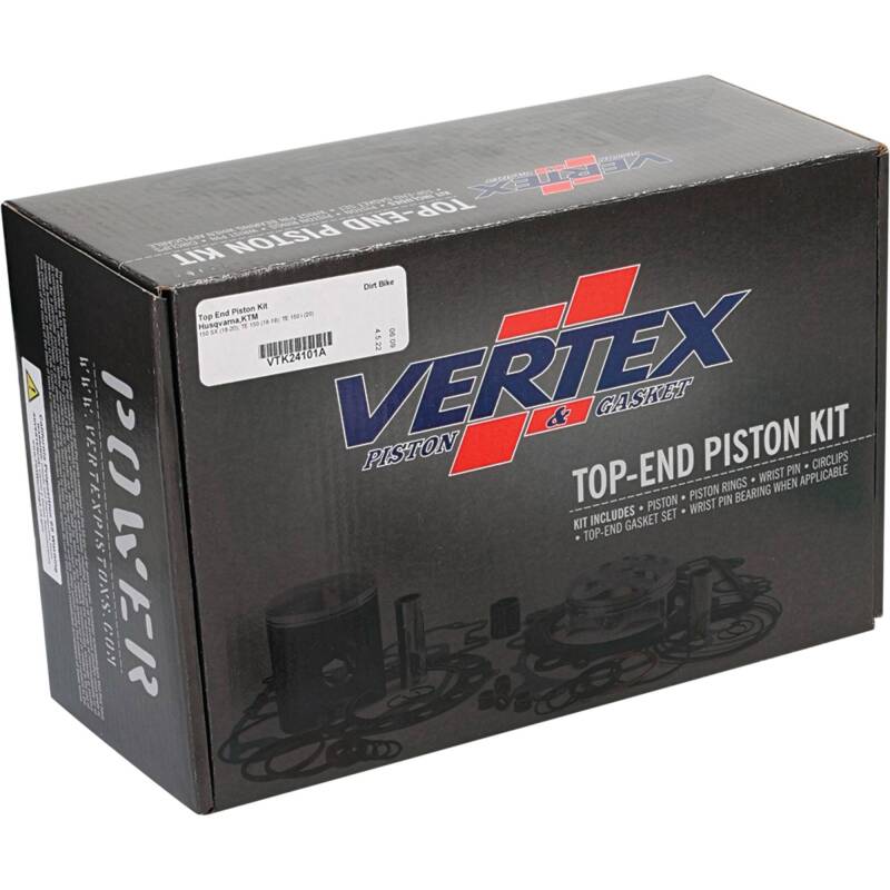 Vertex Pistons Vertex Piston 18-22 KTM 150 SX 150cc Top End Piston Kit