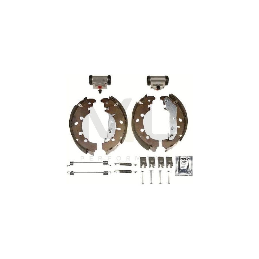 TRW Brake Kit BK1694 Brake Shoe Set with wheel brake cylinder | ML Performance Car Parts
