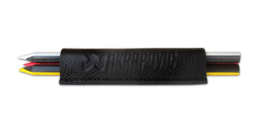 Akrapovic Akrapovic Leather Crayons case - black