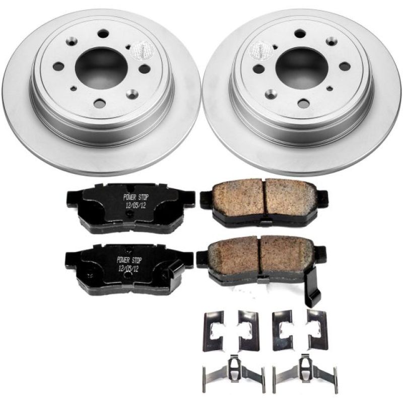 PowerStop Power Stop 90-01 Acura Integra Rear Z17 Evolution Geomet Coated Brake Kit