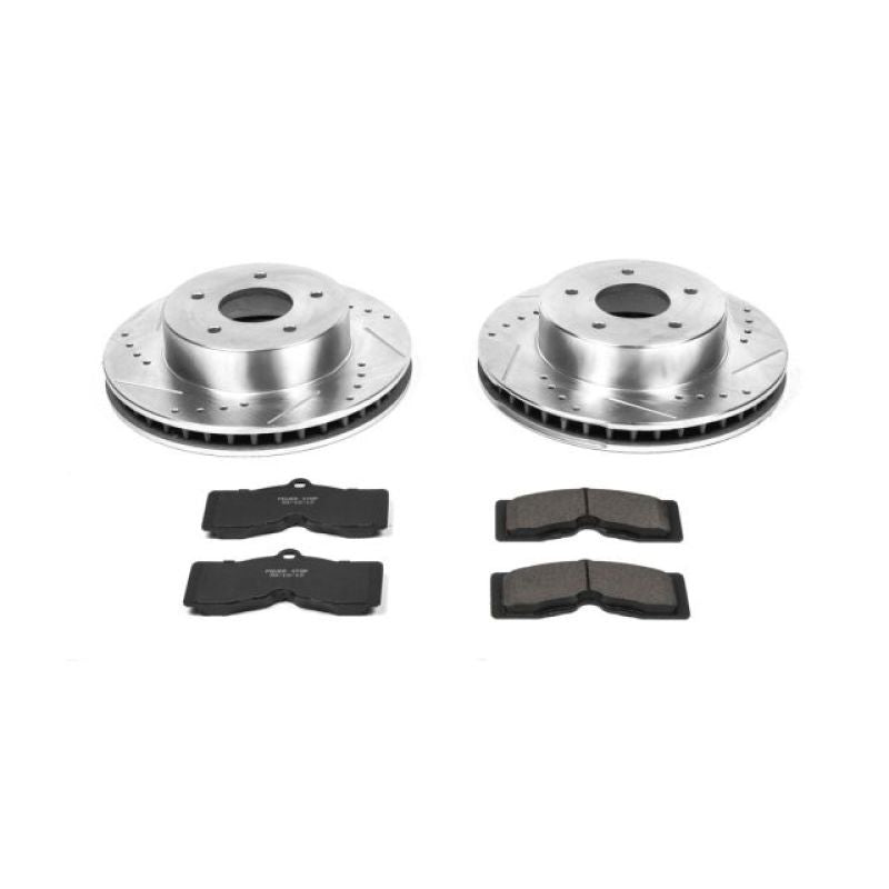 PowerStop Power Stop 63-82 Chevrolet Corvette Front Z23 Evolution Sport Brake Kit