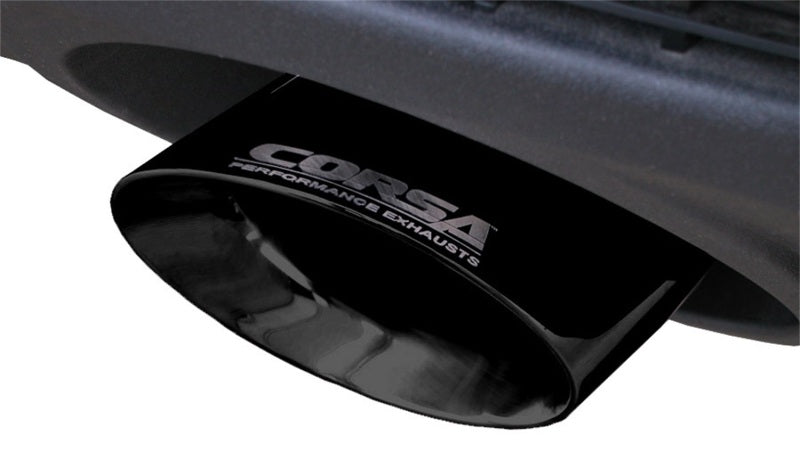 CORSA Performance Corsa 2011-2015 Chevrolet Camaro Convertible SS 6.2L V8 Manual Black Sport Cat-Back + XO Exhaust