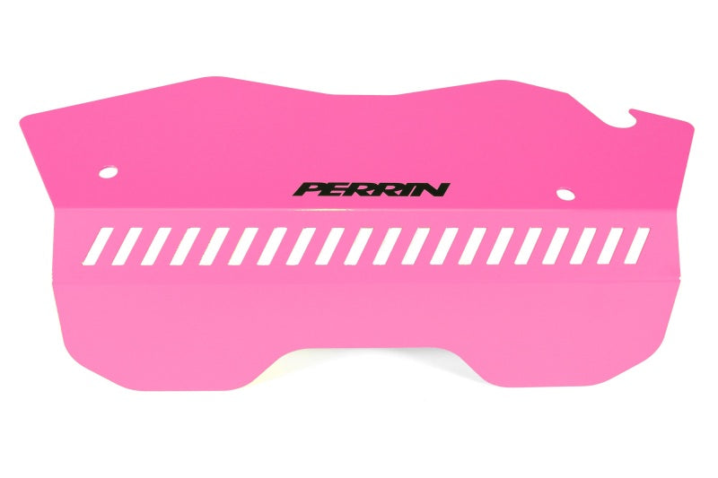 Perrin Performance PERRIN 22-26 Subaru WRX Pulley Cover - Hyper Pink (TALL - For Use w/o PERRIN AOS)