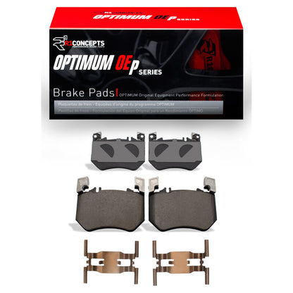 R1 Concepts R1 22-25 Mercedes-Benz E450 Front Optimum OE Pads & Hardware Kit