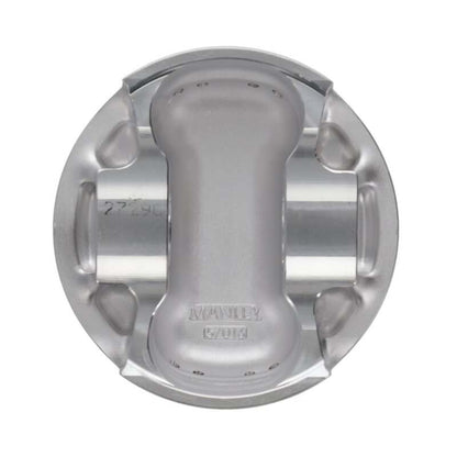 Manley Performance Manley 04+ Subaru WRX/STi (EJ257) 83mm Stroker 100.0mm +.50mm Size Bore 9.8:1 Dish Piston Set