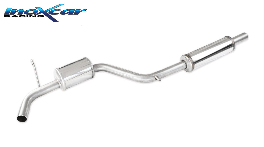 InoXcar TCSA3.2.07 AUDI A3 (Type GY) Central Pipe With Silencer (With 2 Silencers)