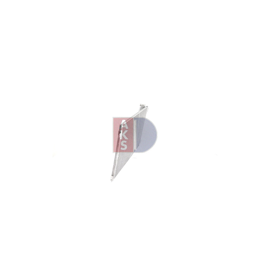AKS Dasis 072035N Air Conditioning Condenser for Nissan Qashqai / Qashqai 2 I (J10, Nj10)