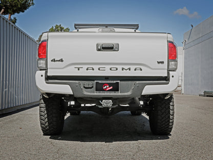 aFe MACHForce XP Exhausts Cat-Back Hi-Tuck RB SS 16 Toyota Tacoma V6-3.5L