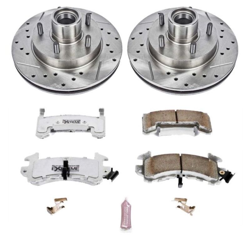 PowerStop Power Stop 95-97 Chevrolet Blazer Front Z26 Street Warrior Brake Kit