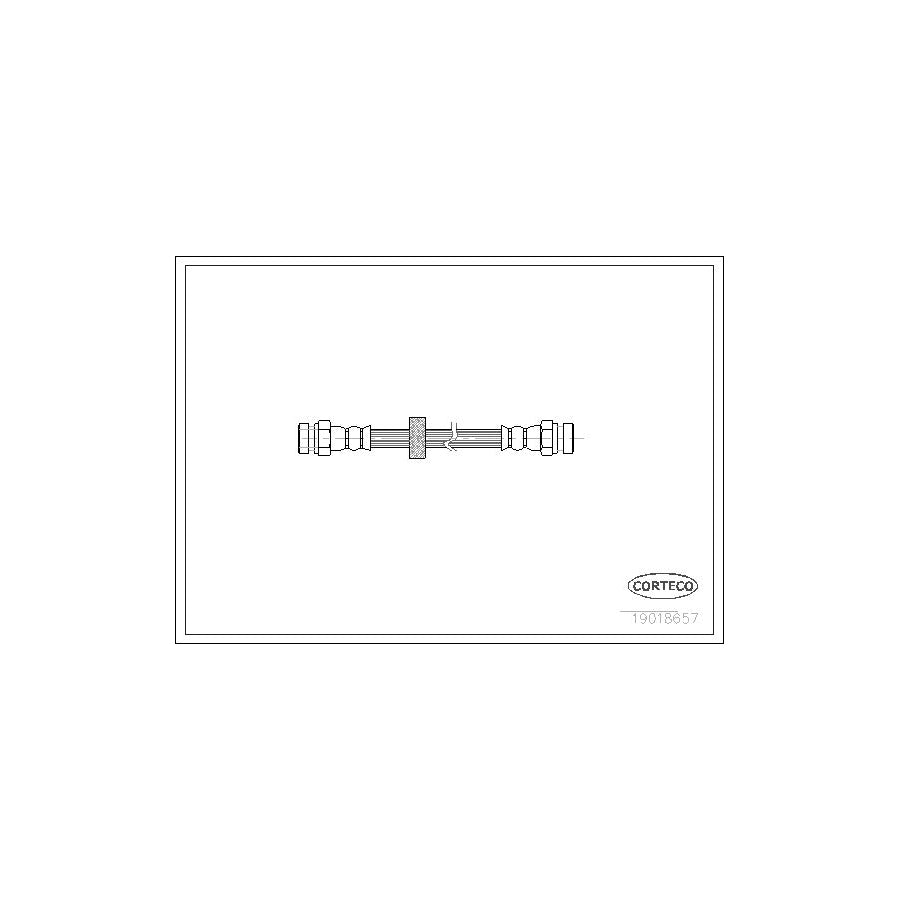 Corteco 19018657 Brake Hose