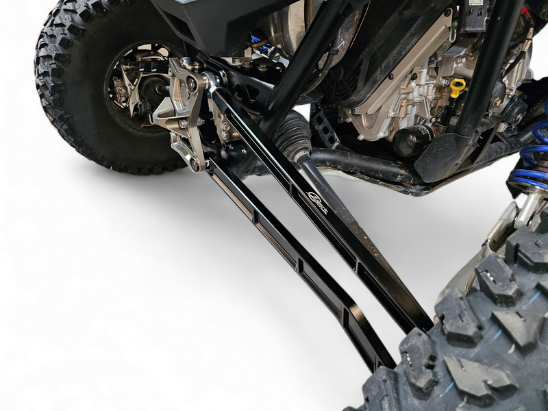 Elektric Off Road Elektric Offroad 2022+ Polaris Rzr Pro R Turbo R Billet High Clearance Radius Rods Anodized Blk
