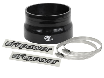 aFe Magnum FORCE Intake Coupling Kit (4-1/4 IN ID to 3-3/4 IN ID x 2-1/4 IN L) Straight Black