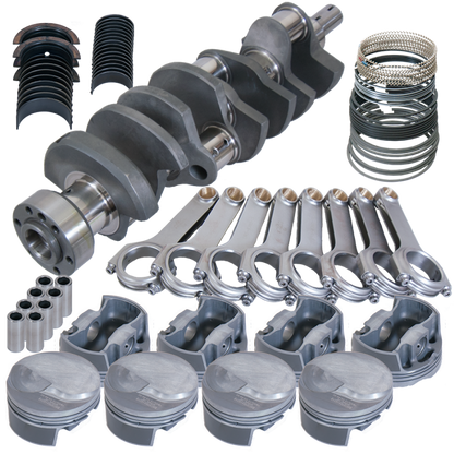 Eagle Chevy 454 4.250in Crank 6.385in H-Beam 18cc Dome 4.350in Pistons Rotating Assembly