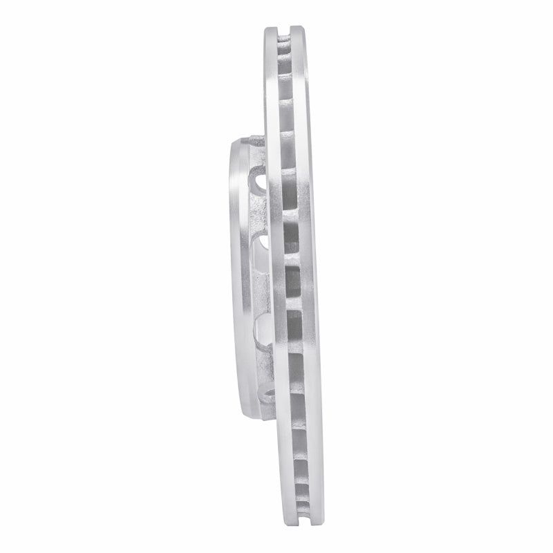 R1 Concepts R1 90-92 Mercedes-Benz 300E Front Right Drilled & Slotted Silver Brake Rotor