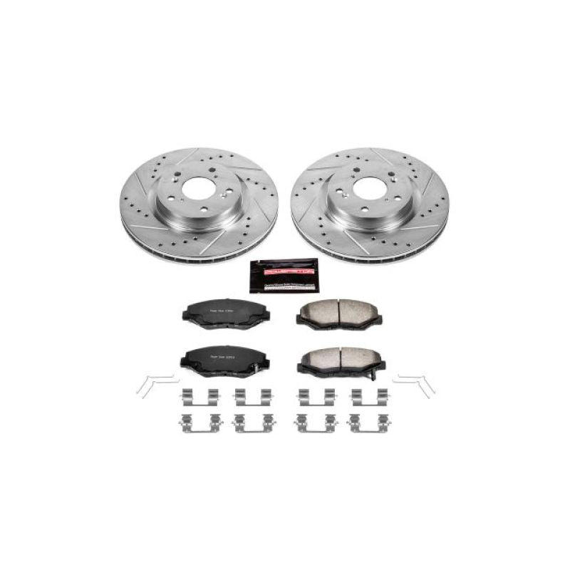 PowerStop Power Stop 12-16 Honda CR-V Front Z36 Truck & Tow Brake Kit
