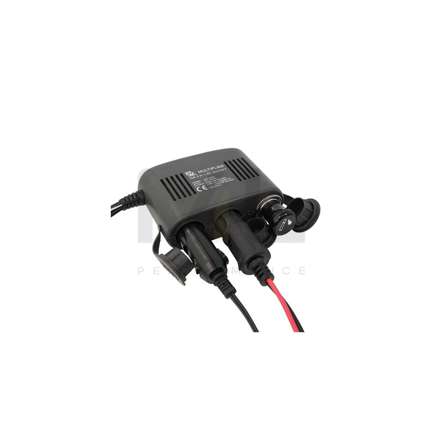 CARPOINT 0523487 Cigarette lighter splitter with cigarette lighter plug