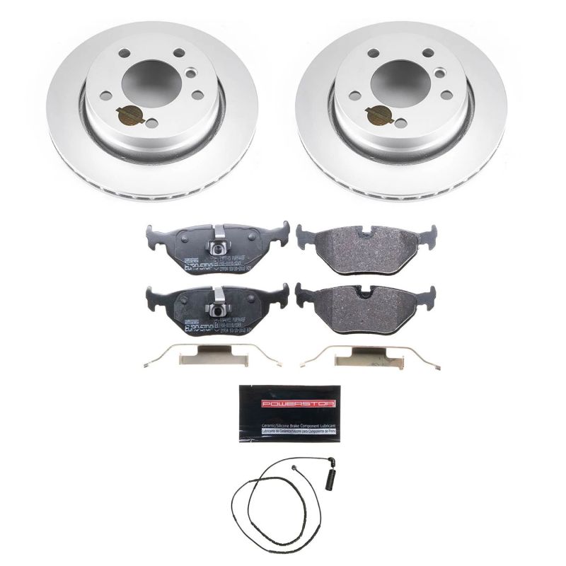 PowerStop Power Stop 2000 BMW 323Ci Rear Euro-Stop Brake Kit