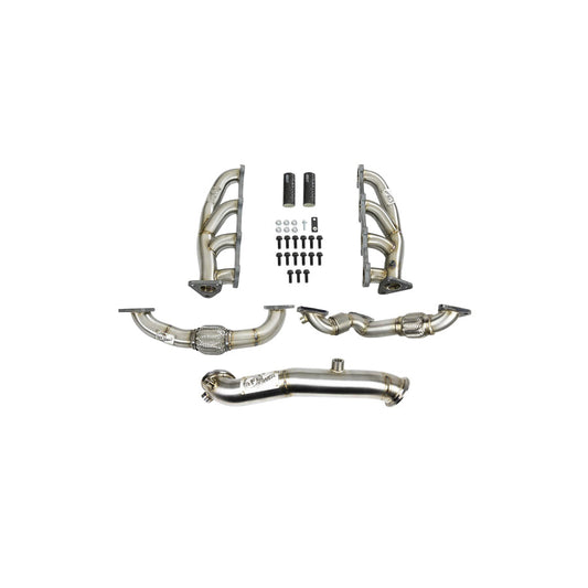  aFe 48-34139 Header & Connection Pipe Combo GM Diesel Trucks 11-15 V8-6.6L (td) LML  | ML Performance US Car Parts