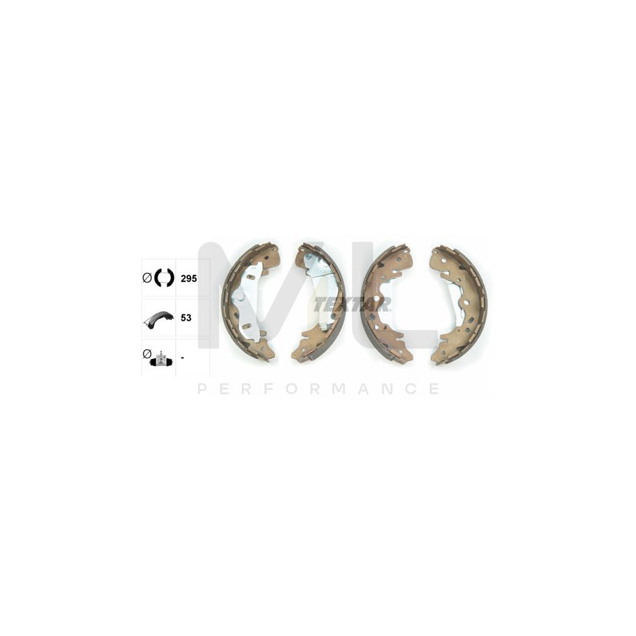 TEXTAR 91065800 Brake Shoe Set for KIA Sedona I (GQ) with handbrake lever | ML Performance Car Parts