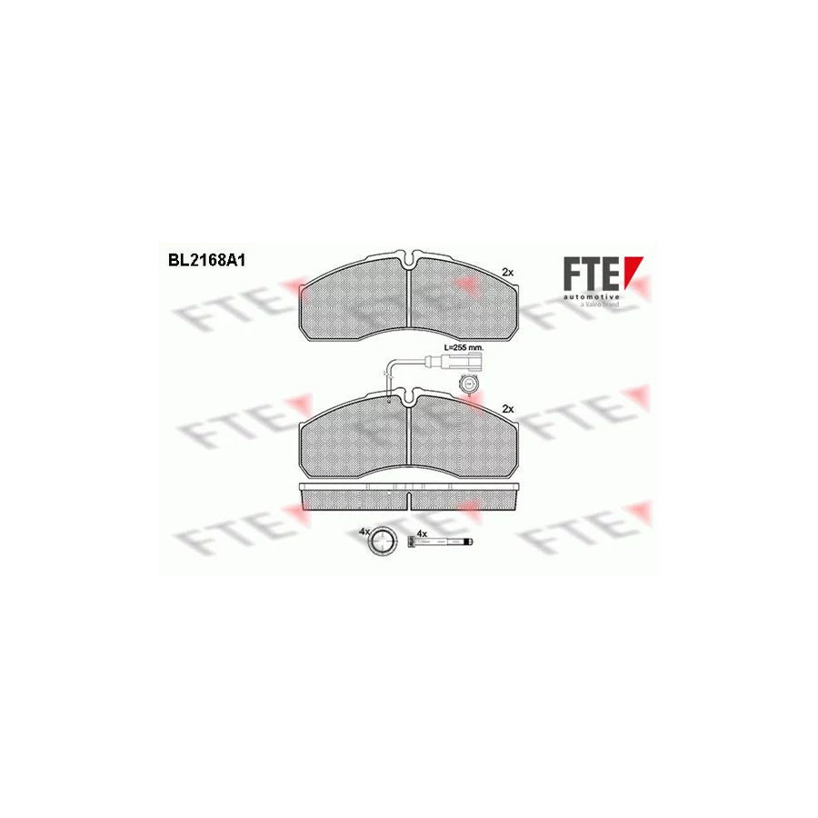 FTE Bl2168A1 Brake Pad Set