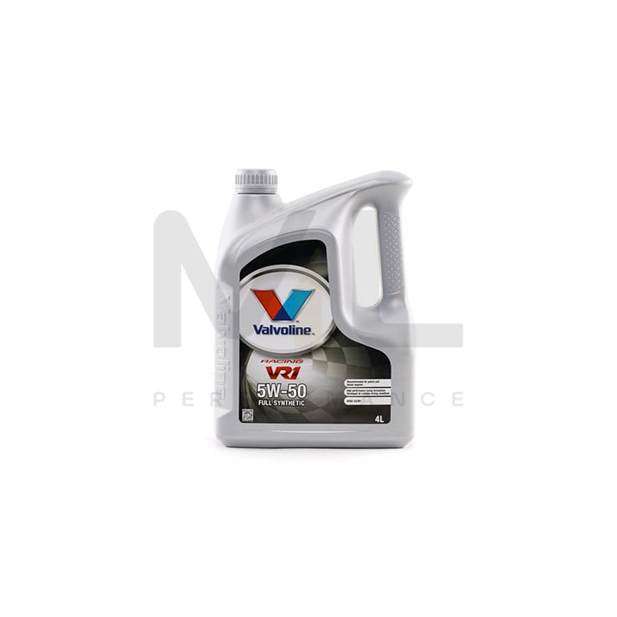 Valvoline VR1 Racing 5w-50 Premium Synthetic Engine Oil 4l
