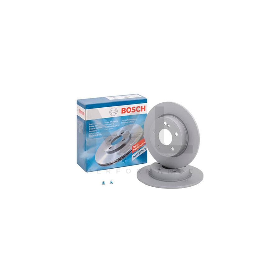 BOSCH 0 986 479 A03 Brake Disc Solid, Coated, High-carbon, with bolts/screws | ML Performance Car Parts