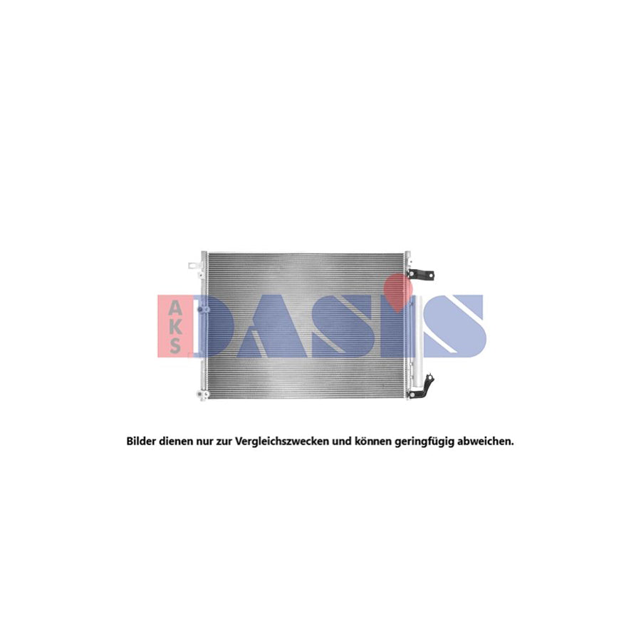 AKS Dasis 522086N Air Conditioning Condenser for Jeep Cherokee V (Kl)