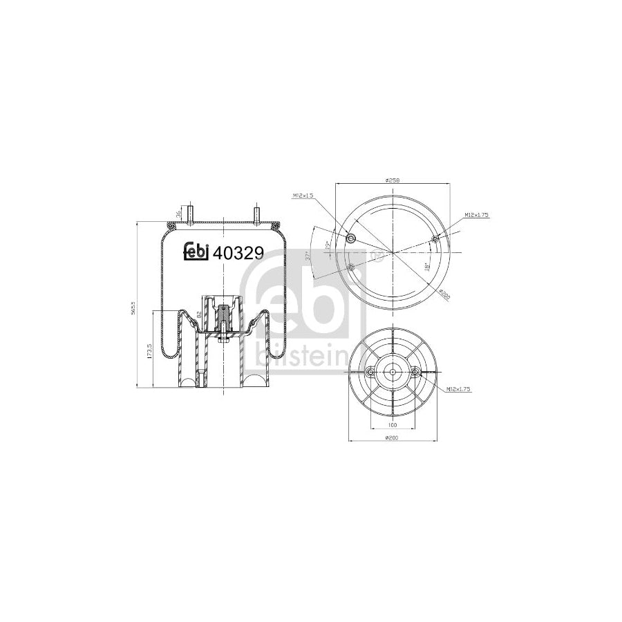 Febi Bilstein 40329 Boot, Air Suspension