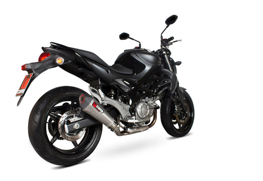 Scorpion RSI105SYSSEO Suzuki Gladius 650 Serket Taper Full System - Brushed Stainless Steel Sleeve | ML Performance US US