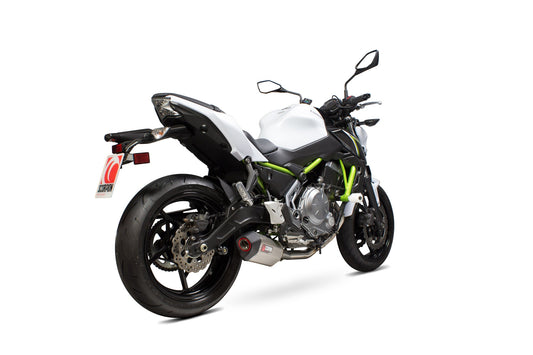 Scorpion RKA117SYSTEO Kawasaki Z650 Serket Parallel Full System - Titanium Sleeve | ML Performance US US