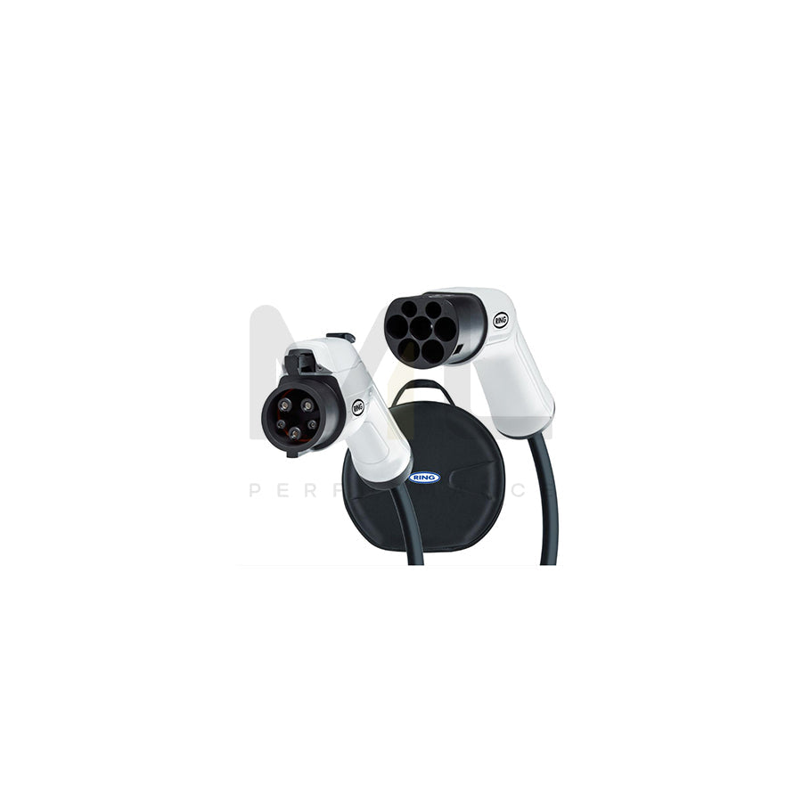 RING RCC21605 Charging cable Charging coupler type 2, Charging plug type 2, 16A, 3.6kW, 5m, Phases 1, IP65
