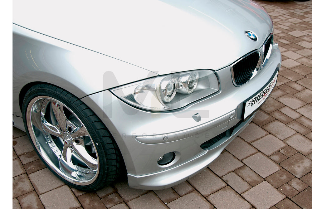 Rieger 00035010 BMW 1 Series E87 Front Splitter 2 | ML Performance UK Car Parts