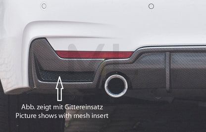 Rieger 00088072 BMW 4 Series F32 F33 F36 Rear Diffuser 6 | ML Performance UK Car Parts