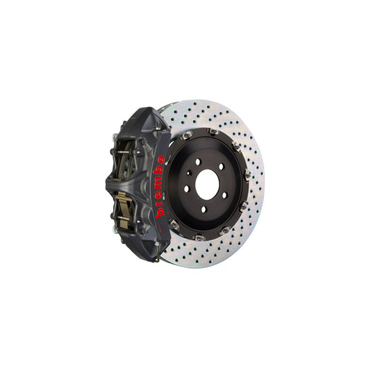 Brembo 1N1.9066AS Tesla Model Front GT-S 6-Pistons Drilled 2-piece Big Brake Kit 380x34mm | ML Performance US Car Parts